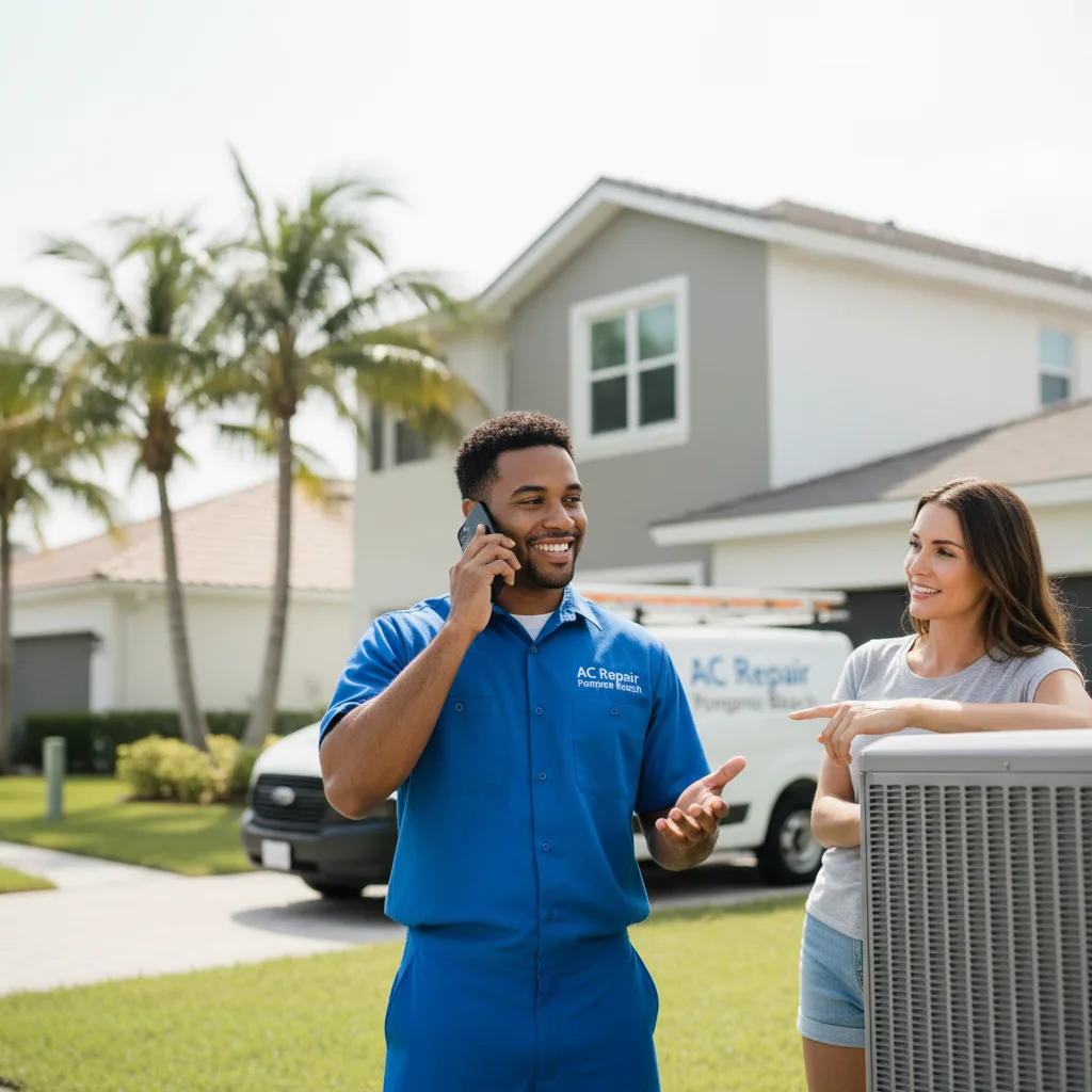 AC Repair Pompano Beach customer support in Putney